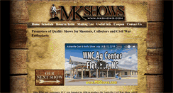 Desktop Screenshot of mkshows.com